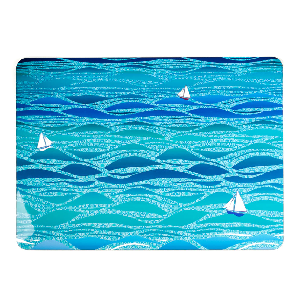 Caribbean Sailing 'Three Boats' Placemat DoodlePippin