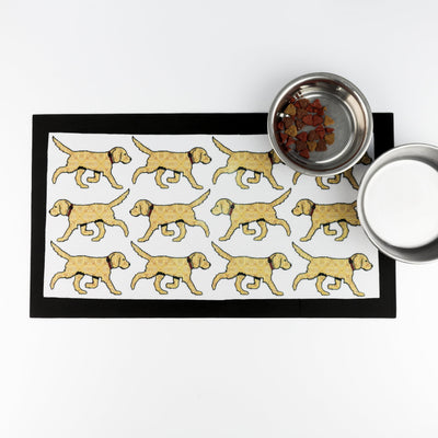 Golden Labrador / Labradoodle Pet food mat - DoodlePippin