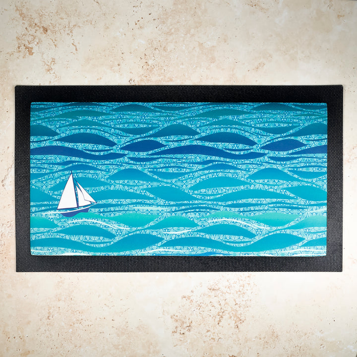 SALE - Caribbean Sea Pet Food Placemat