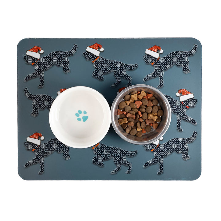 SALE Christmas Cockapoo Large Pet Food Mat