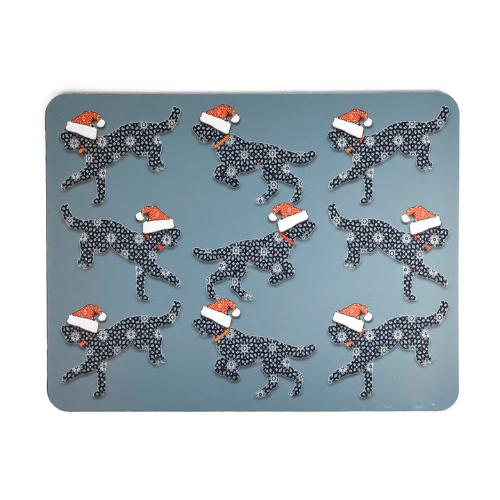 SALE Christmas Cockapoo Large Pet Food Mat