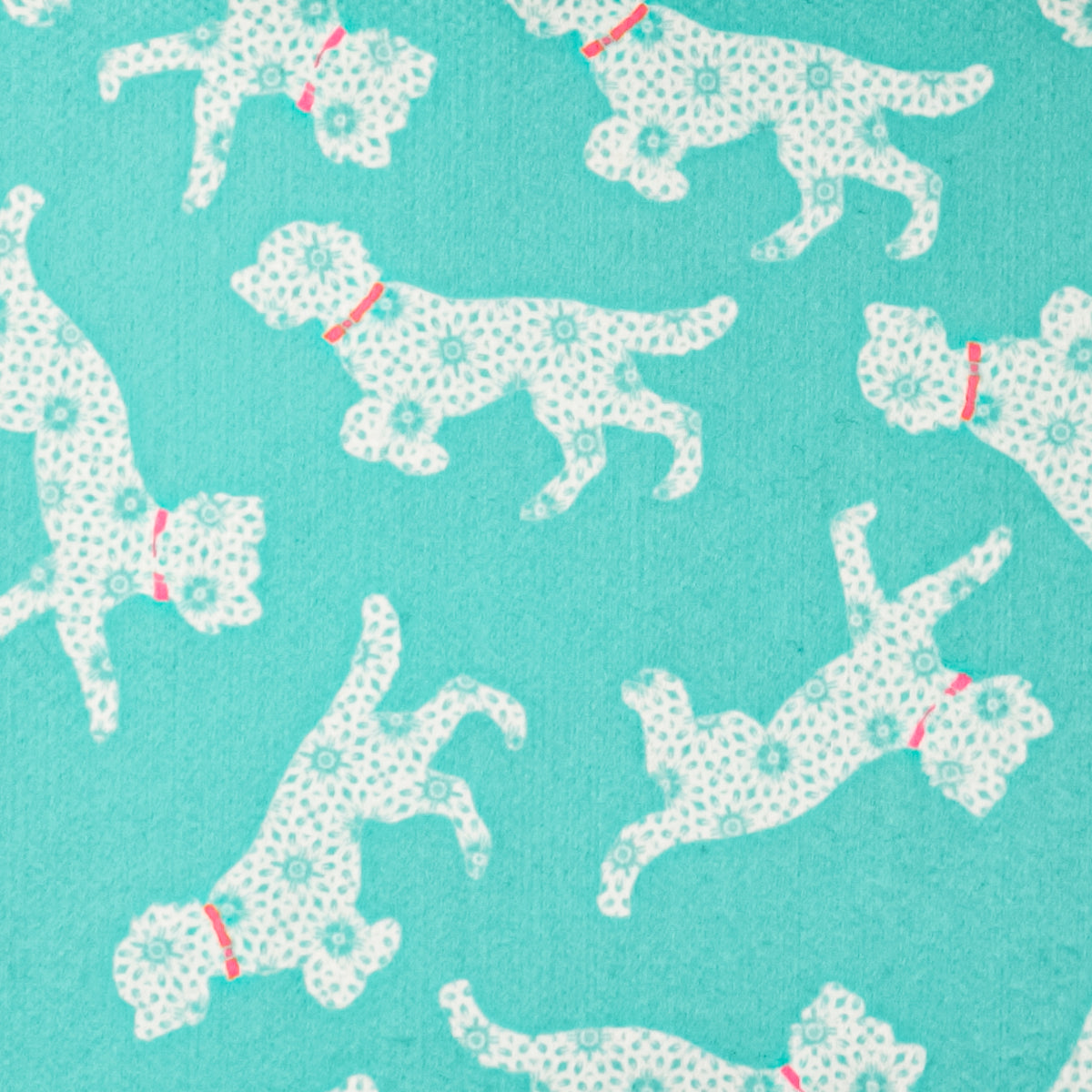 Cockapoo Pet Food Mat - Blue Pink White – DoodlePippin