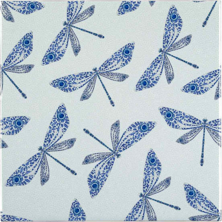 Mayfly Tiles - Blue
