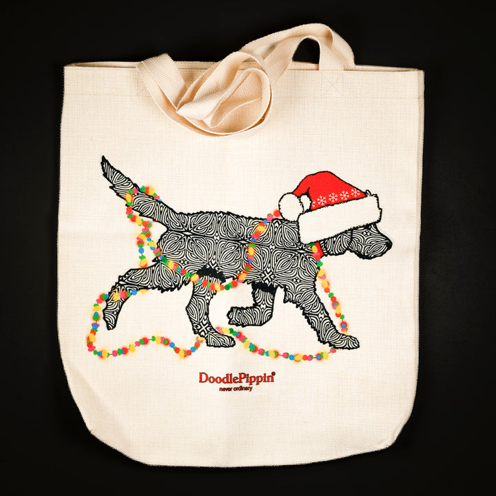 Sac de Noël Labrador Labradoodle – Noir