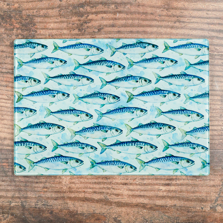 Schneidebrett „Ocean Shoal“ in Graublau