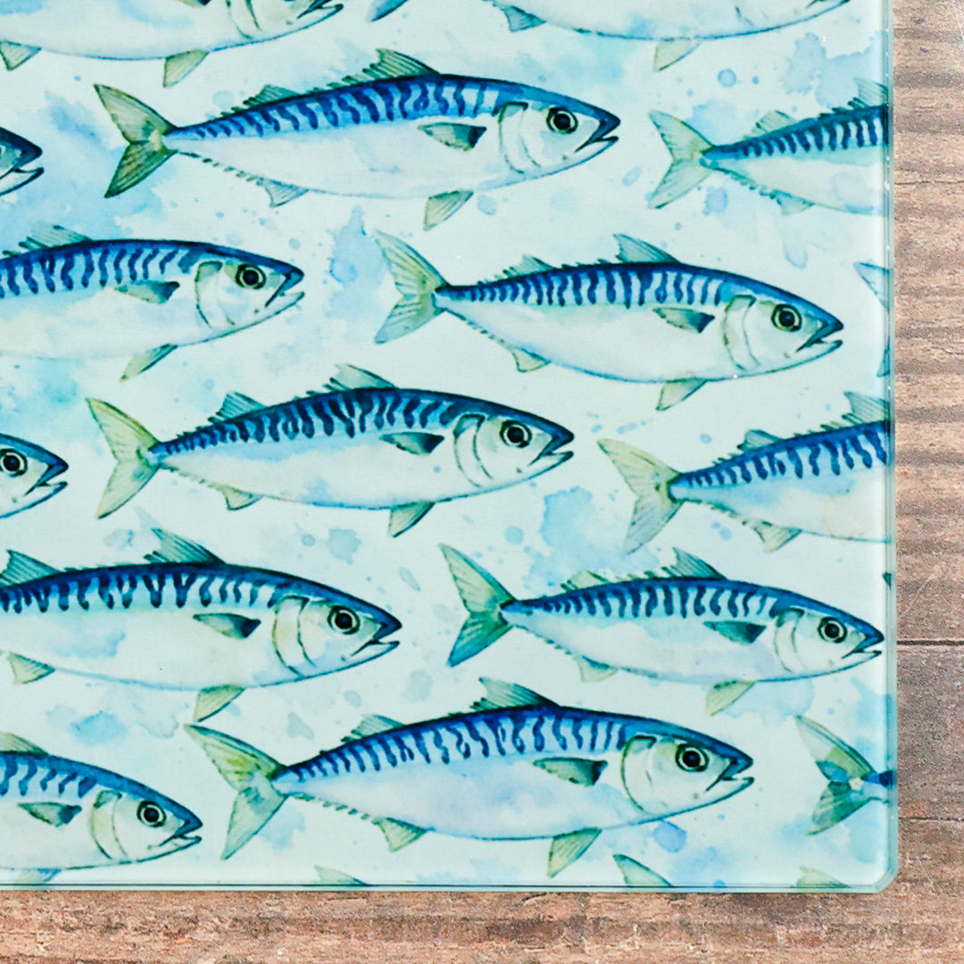 Schneidebrett „Ocean Shoal“ in Graublau