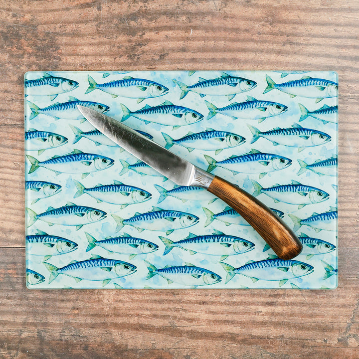 Schneidebrett „Ocean Shoal“ in Graublau