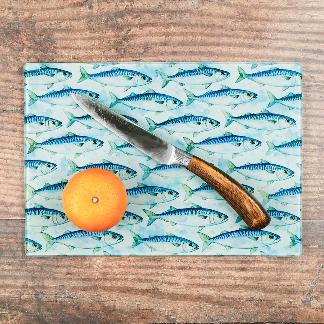 Schneidebrett „Ocean Shoal“ in Graublau