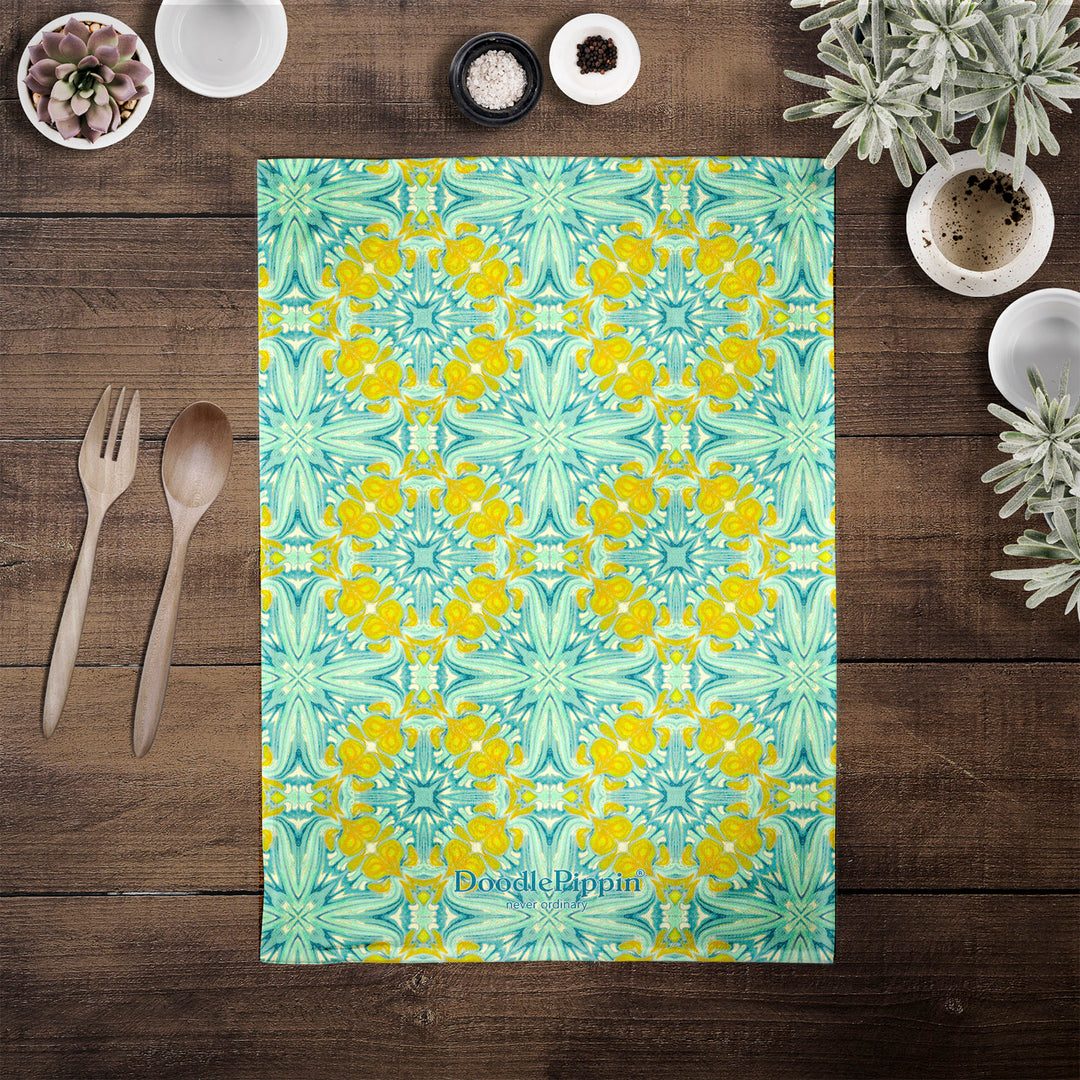 Vintage-Blumenstrauß-Geschirrtuch – DoodlePippin