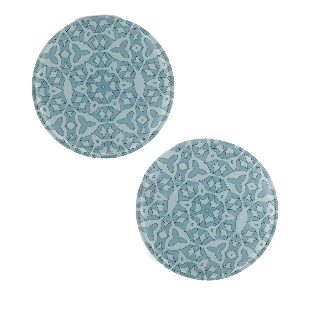 Grey Stonework - Circular Chopping Board