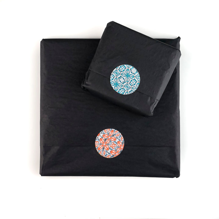 Moroccan Flower Hearts Coasters - LOVE set