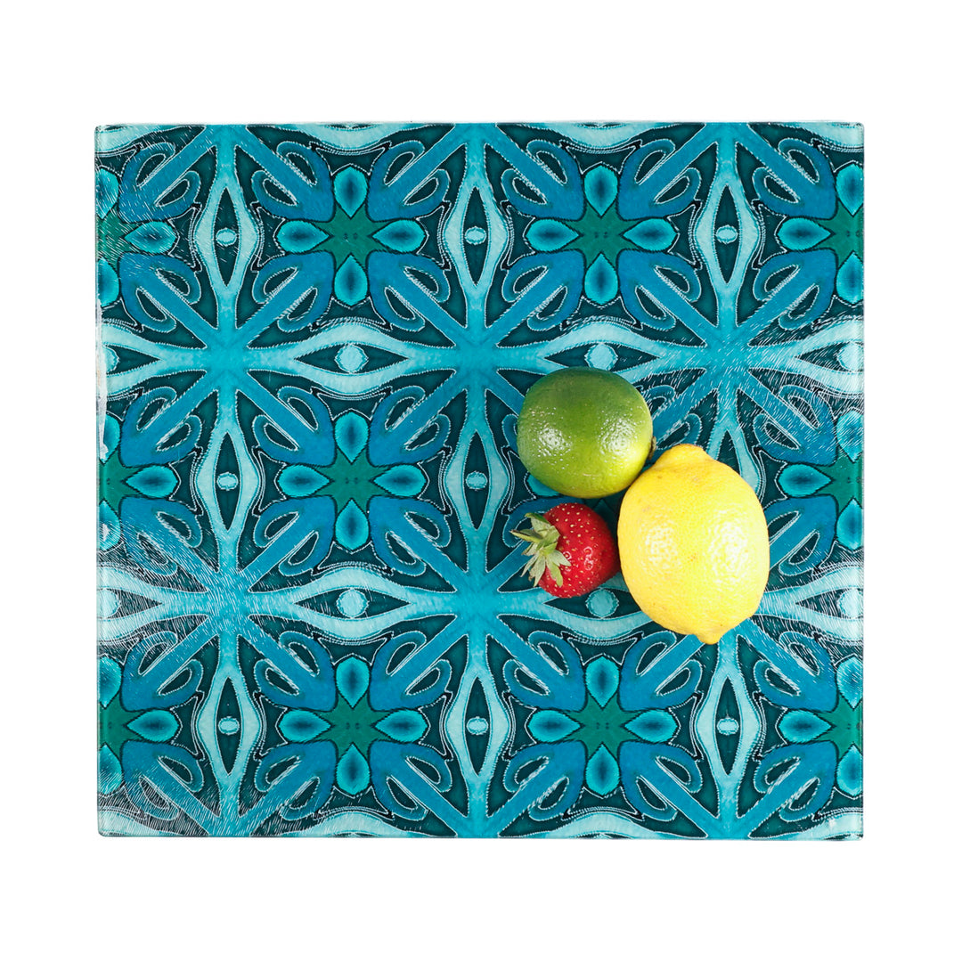 SALE - Medium Malachite Green worktop protector (28 x 30cm)