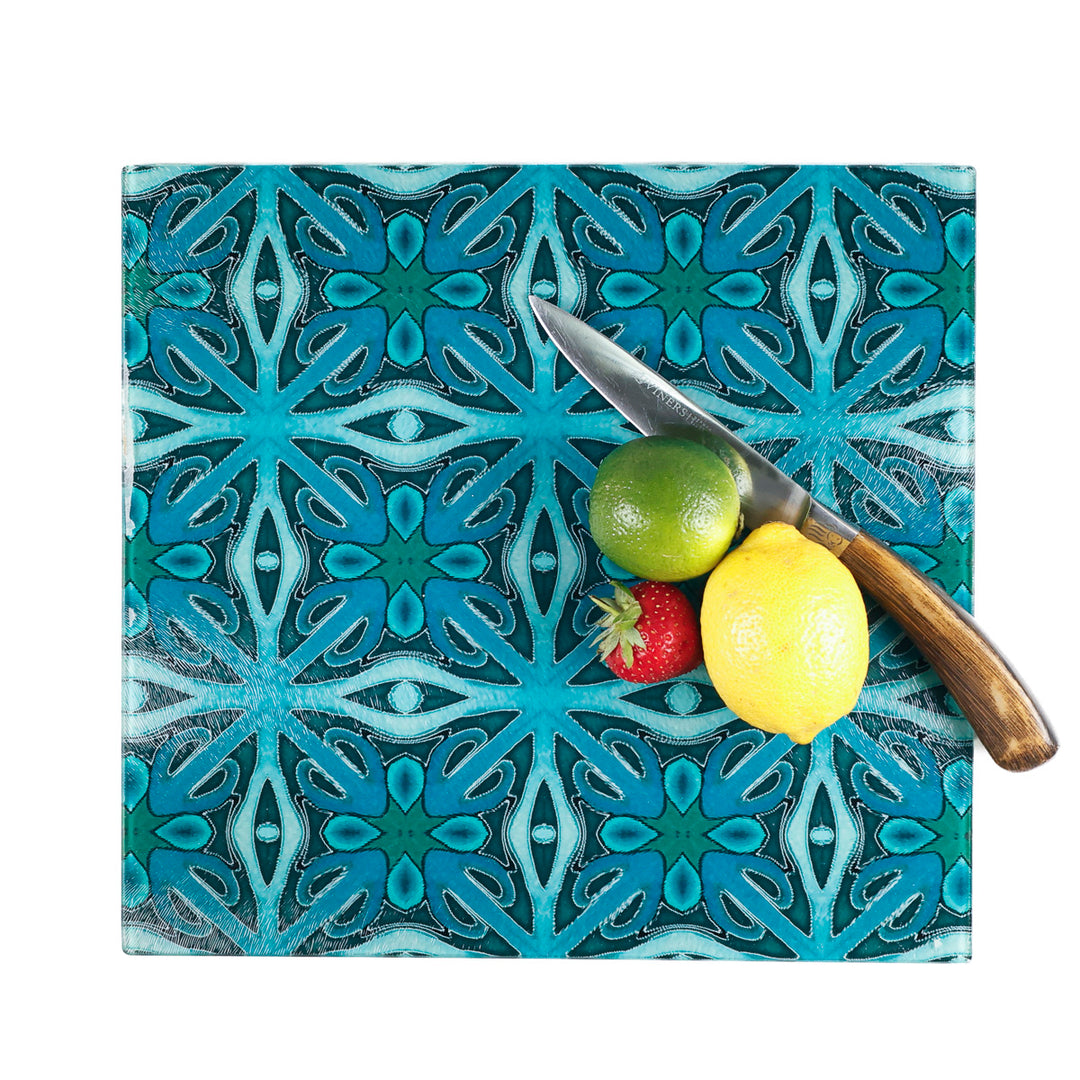 SALE - Medium Malachite Green worktop protector (28 x 30cm)