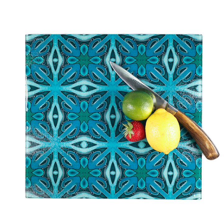 SALE - Medium Malachite Green worktop protector (28 x 30cm)