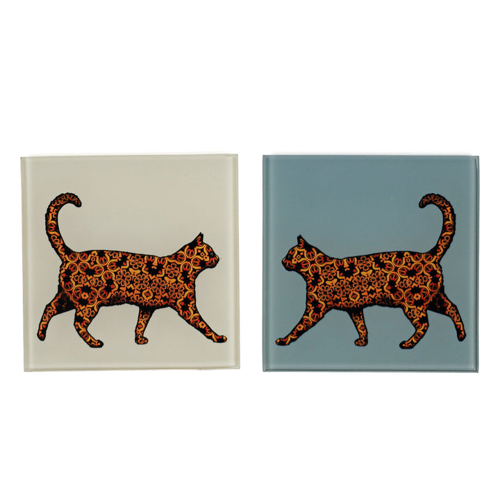 Ensemble de sous-verres Bumble Bee - gris bleu