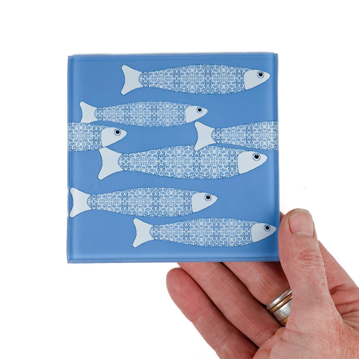 SALE - Single Ocean Shoal Coaster - Sky Blue