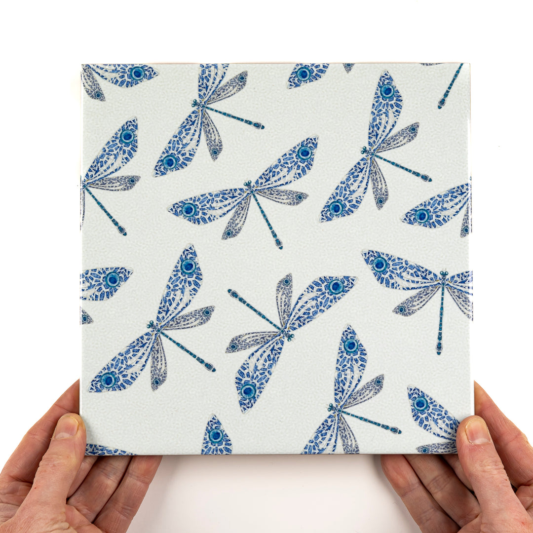 Mayfly Tiles - Blue