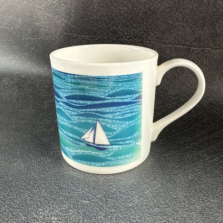 SALE - Caribbean Sailing Mug (Bone China)