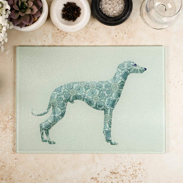 SALE - Greyhound worktop protector (small/textured)