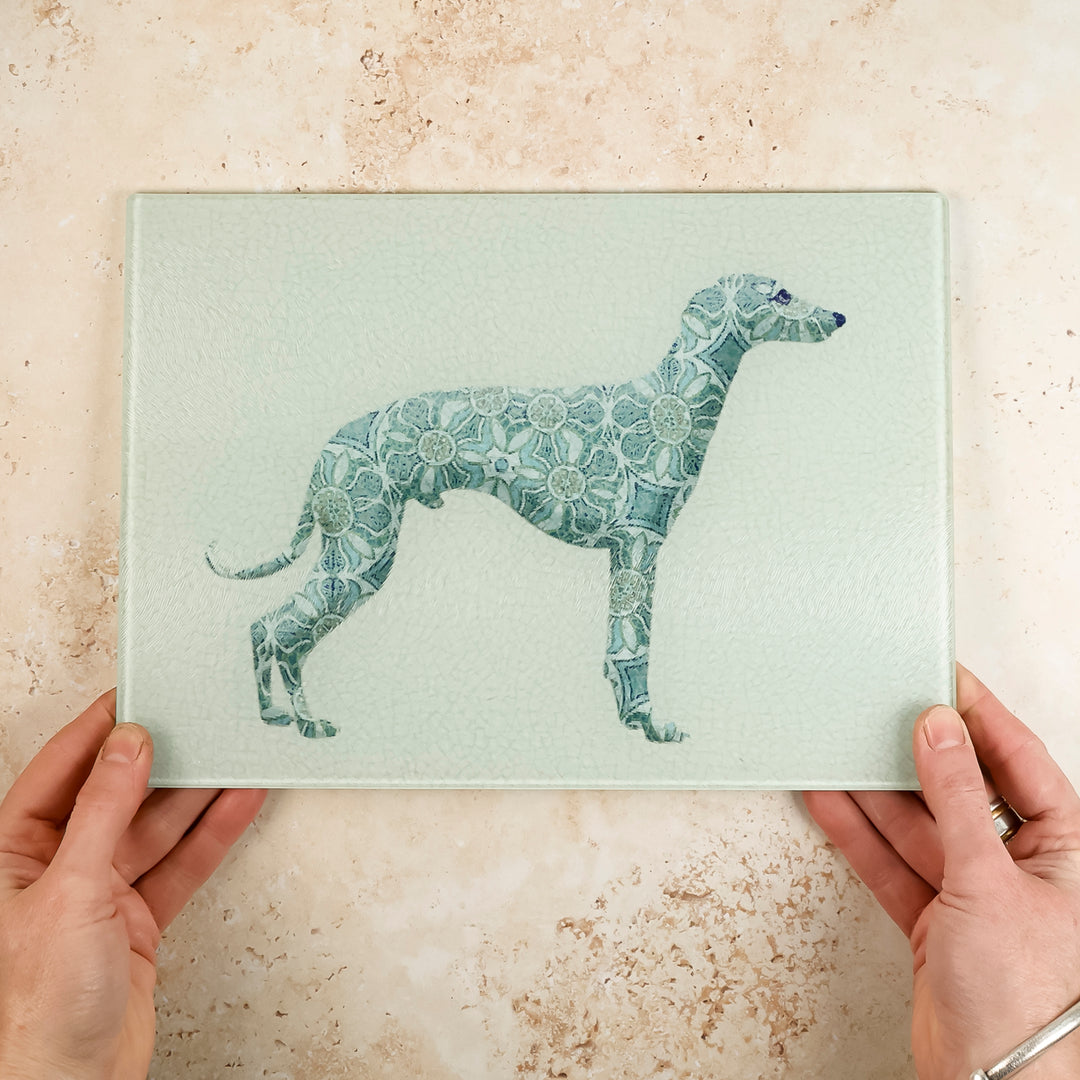 SALE - Greyhound worktop protector (small/textured)