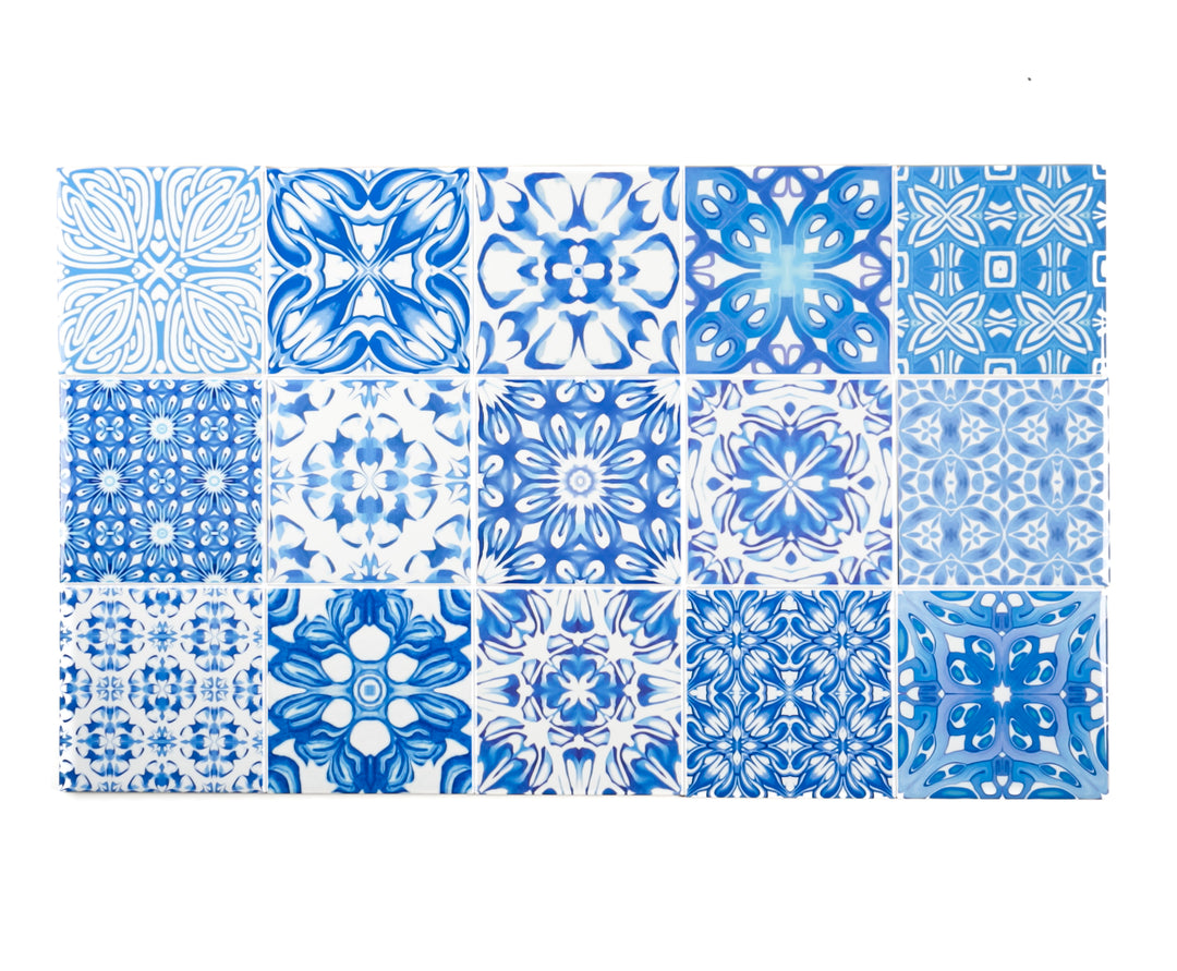 Mix and Match Ceramic tiles - Sky Blue Mix