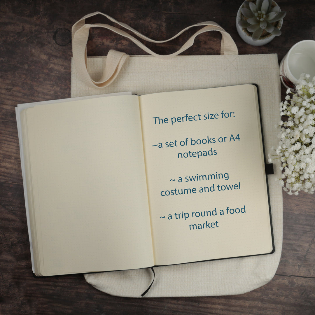 Ocean Shoal Tote Bag - Grey Blue