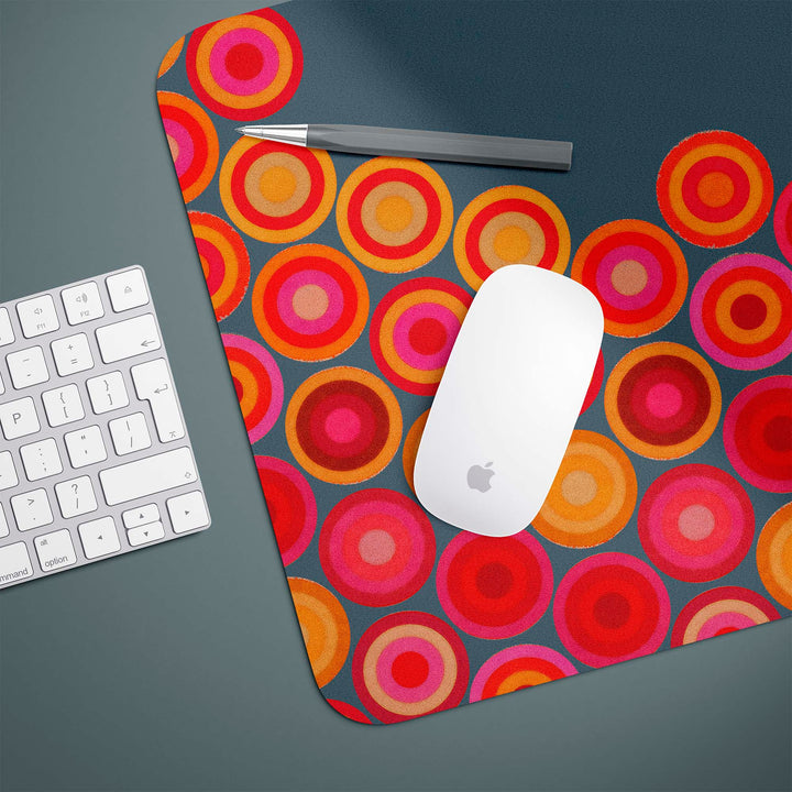 Volcanic Circles Mouse Mat / Gaming Mat