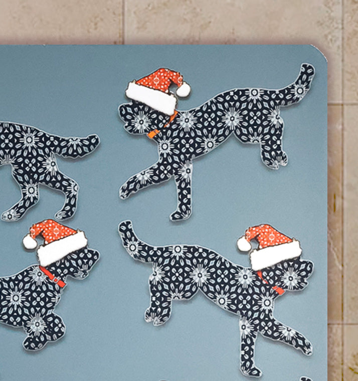 SALE Christmas Cockapoo Large Pet Food Mat