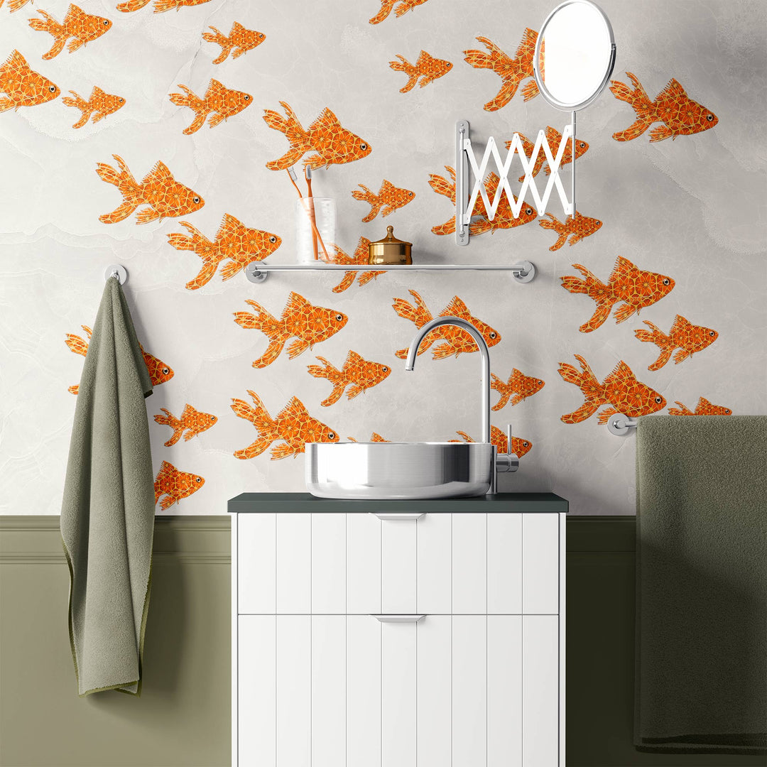 SALE Goldfish Small decal set