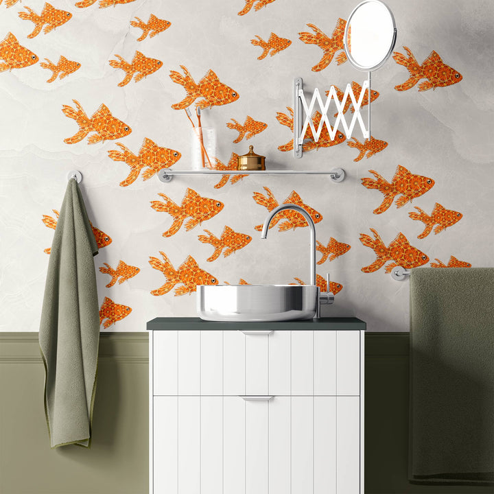 SALE Goldfish Small decal set
