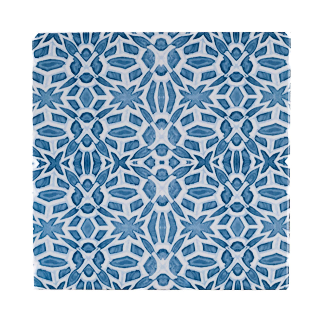 Moroccan Fountain Tile  - Fired Ink version