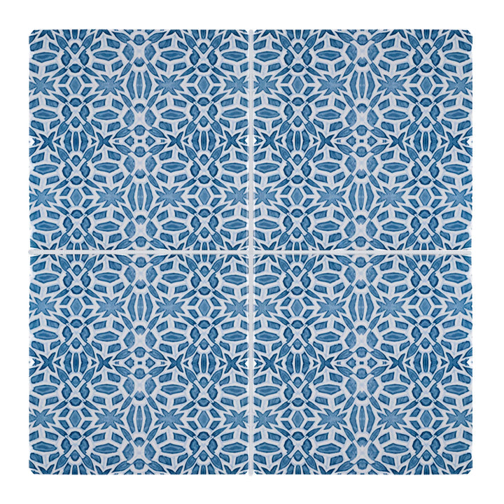 Moroccan Fountain Tile  - Fired Ink version