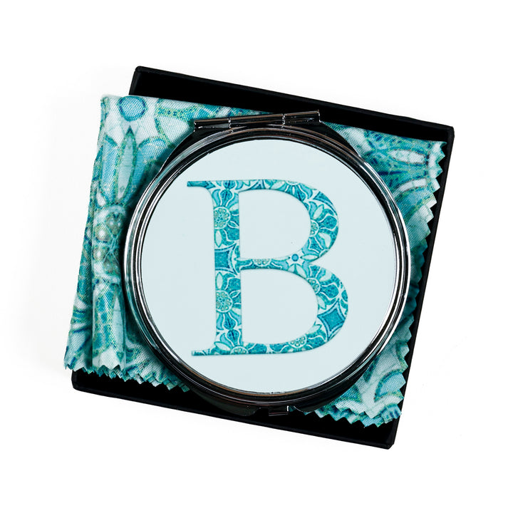 SALE - M-Buchstabe kompakt - Aqua Pomegranate Design