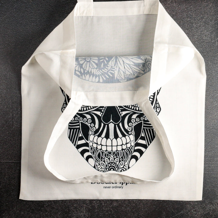 Day of the Dead Skull Tote Bag