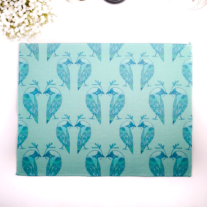 SALE - Set of 3x Lovebirds Fabric Placemats (Various designs)