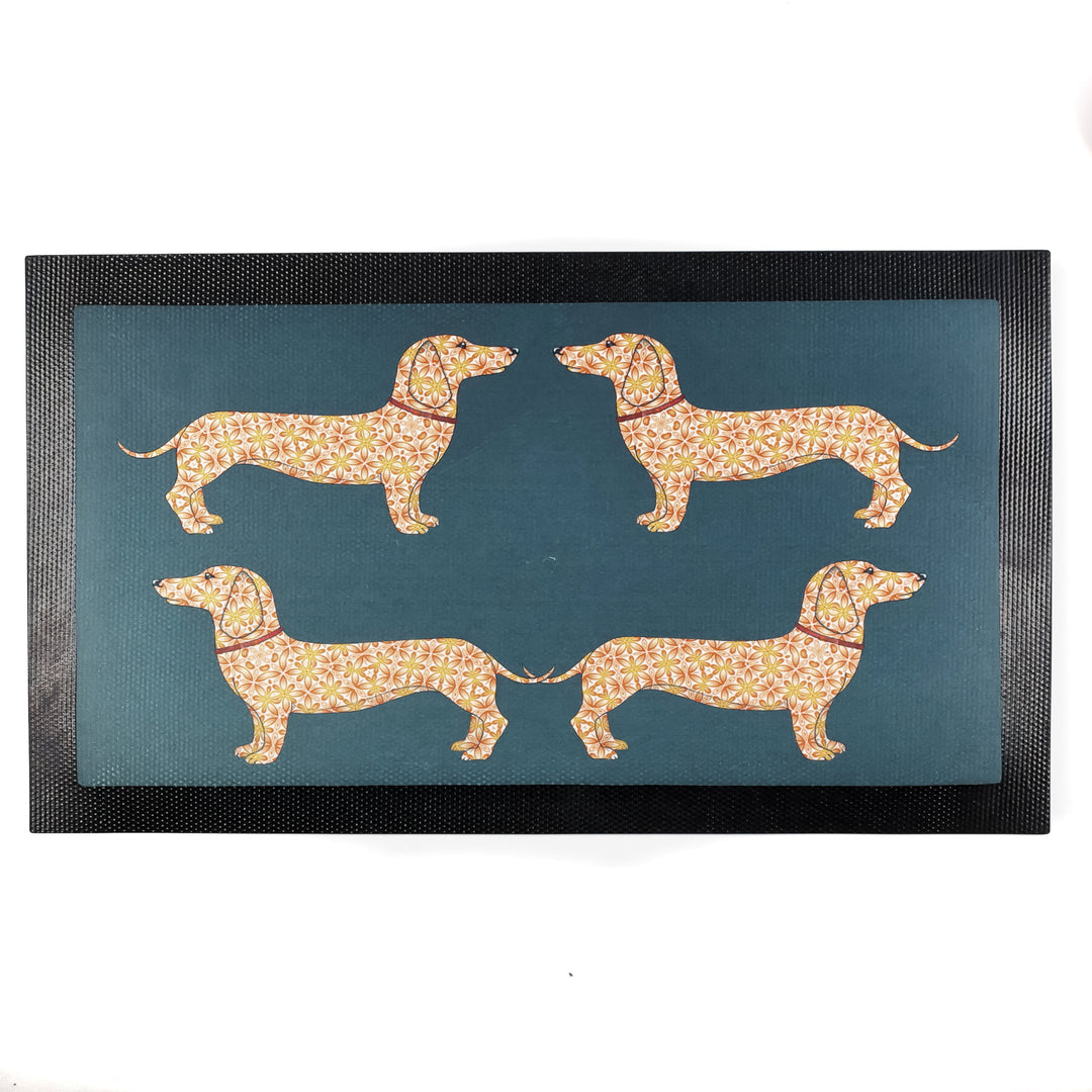 SALE Second: Dachshund Pet Food Mat