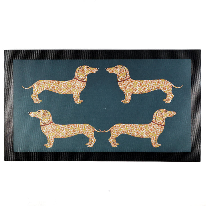 SALE Second: Dachshund Pet Food Mat