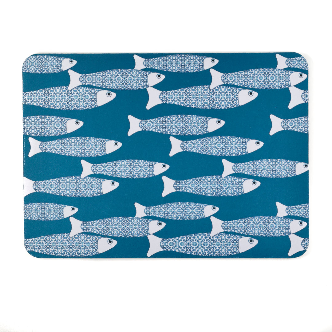 SALE SECOND - Ocean Shoal Mouse Mat / Gaming Mat - Teal