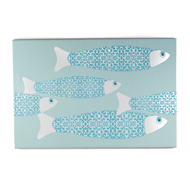 SALE SECONDS - 3x Mixed Ocean Shoal designs - Large Rectangular Tiles - 30x20cm