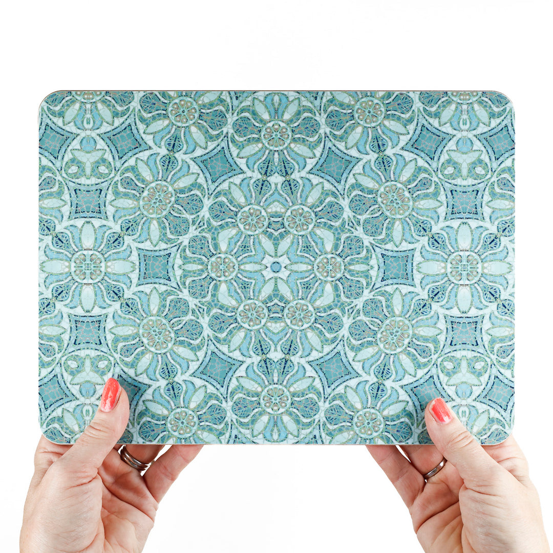 Pomegranate Placemat - Aqua
