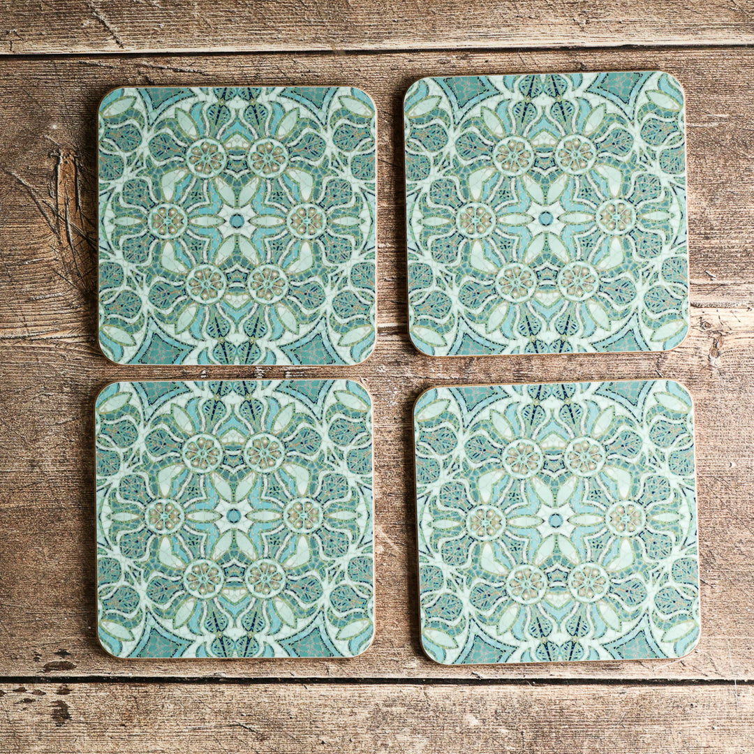 Pomegranate Placemat - Aqua