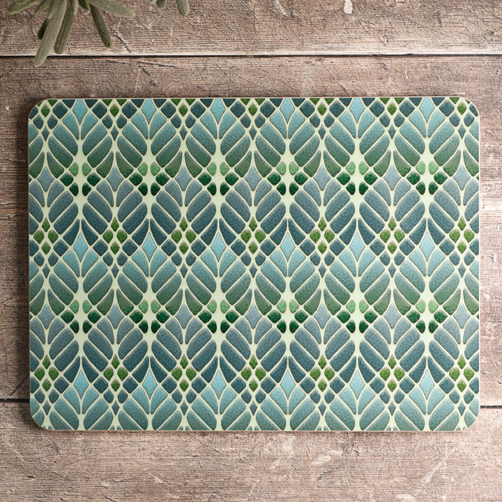 Set de table Arbres Entrelacés - Verts Doux