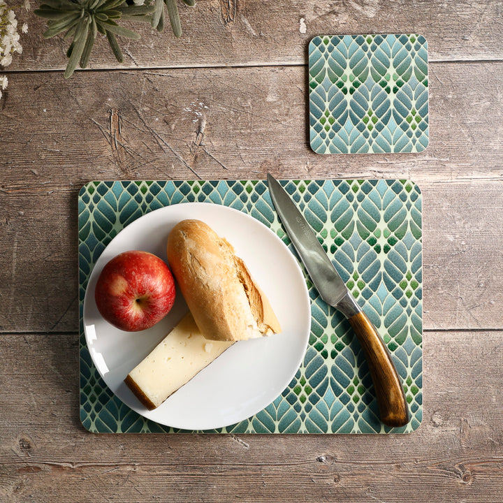 Set de table Arbres Entrelacés - Verts Doux