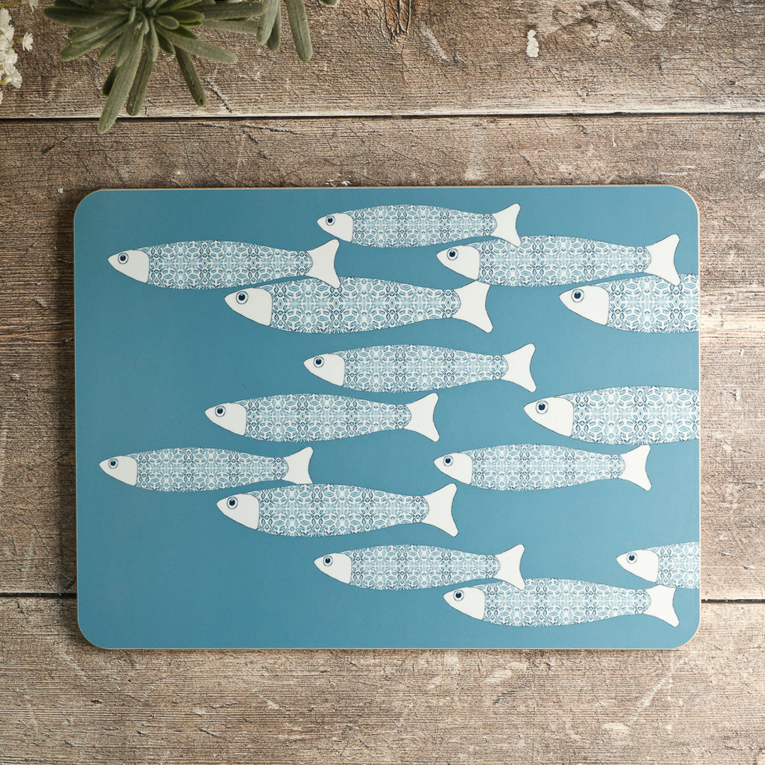 Set de table Ocean Shoal - Bleu gris