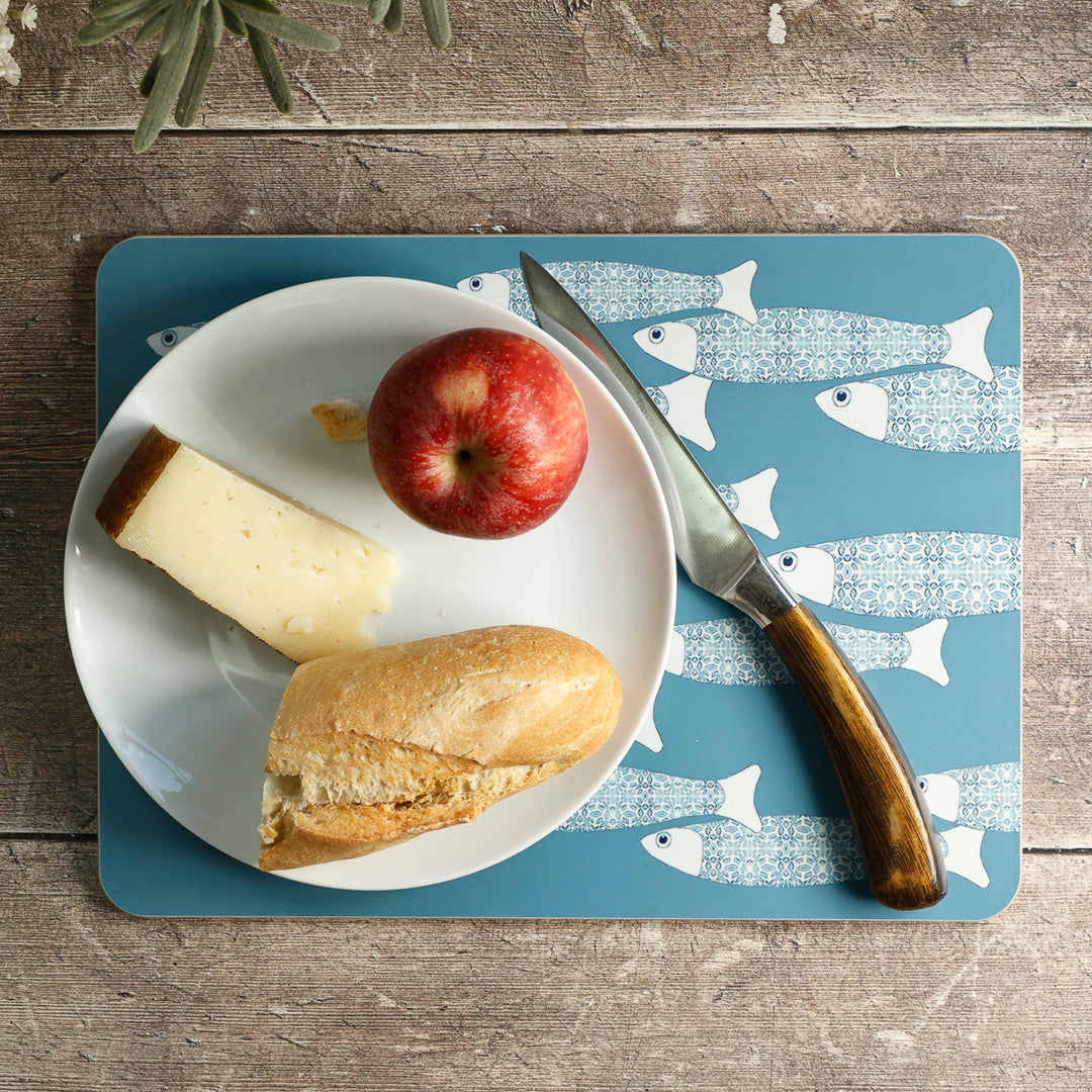 Set de table Ocean Shoal - Bleu gris