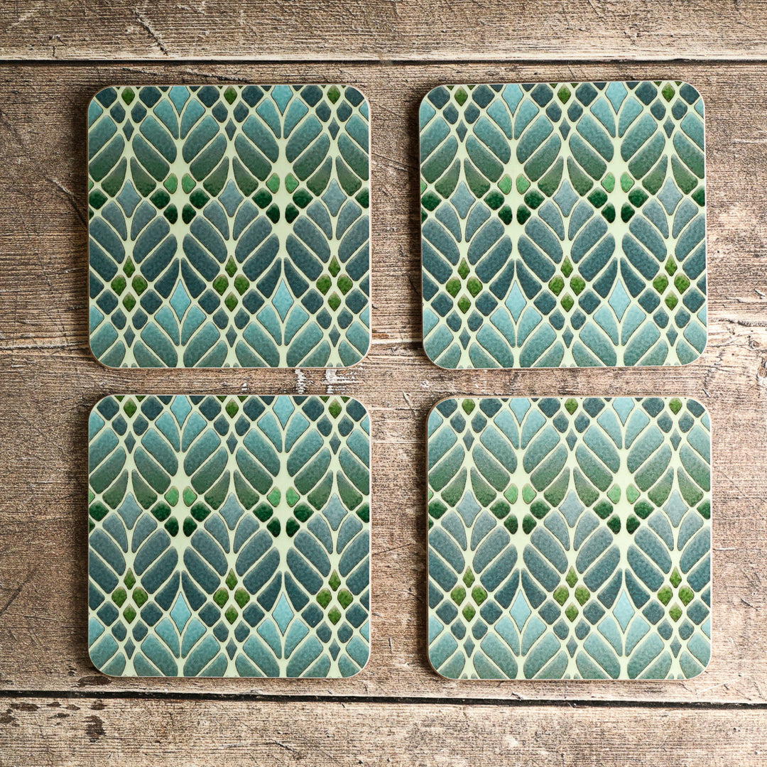 Set de table Arbres Entrelacés - Verts Doux