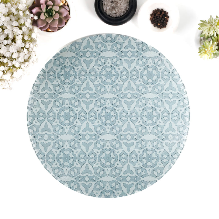 Grey Stonework - Circular Chopping Board