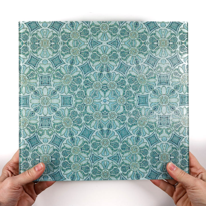 Pomegranate Worktop Protector - Aqua