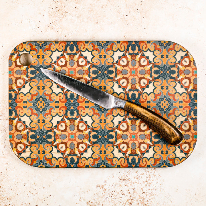 Cantonese Design Wooden Chopping Board