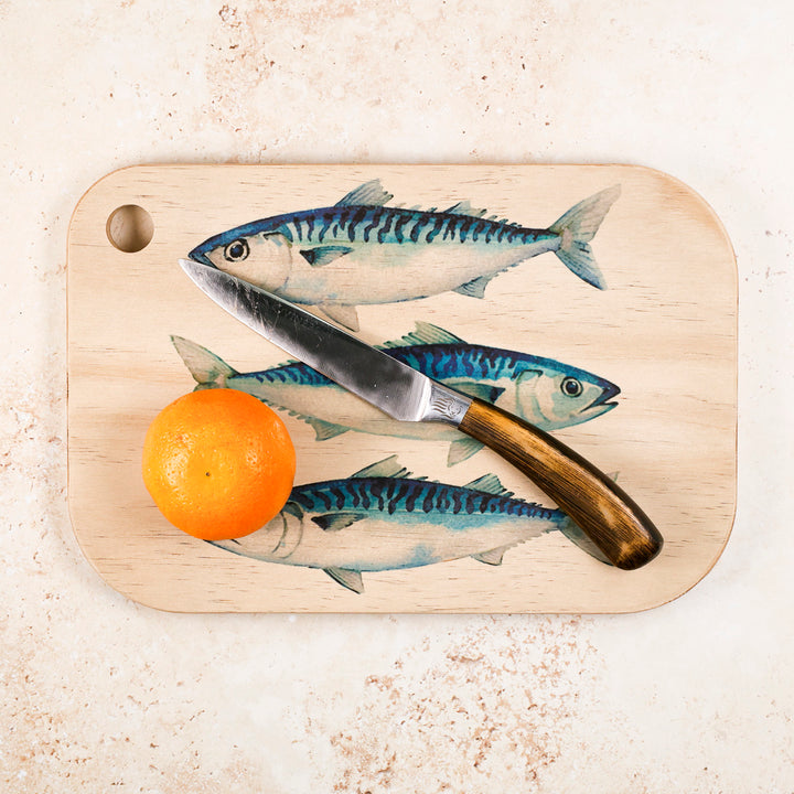 Mackerel Wooden Chopping Board
